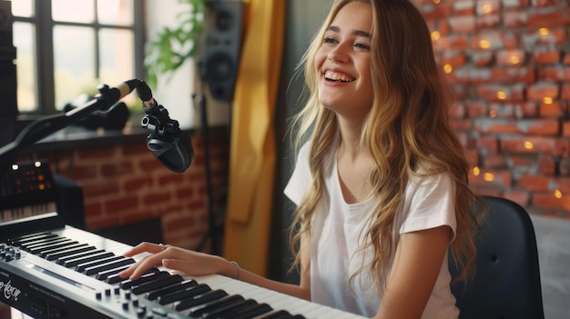 Professional singing lessons instructor teaching vocal techniques and music performance skills